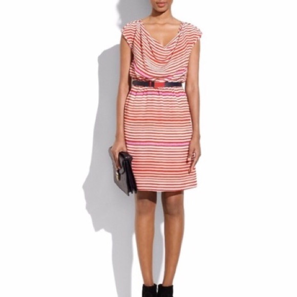 Madewell Dresses & Skirts - Madewell Silk Broadway and Broome Striped Dress